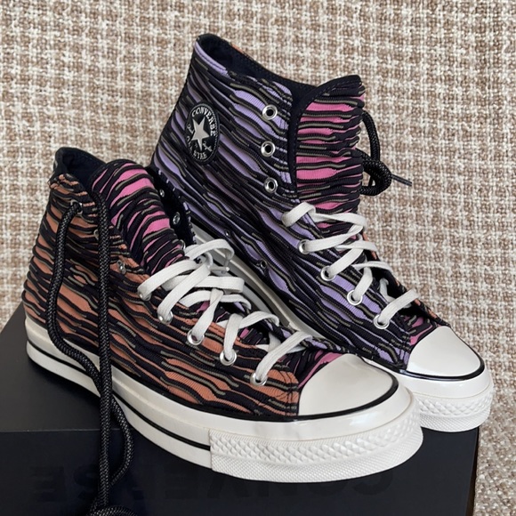 Converse Chuck 70 Hi Lavender Frost/Egret/Black MEN`S - Picture 5 of 16